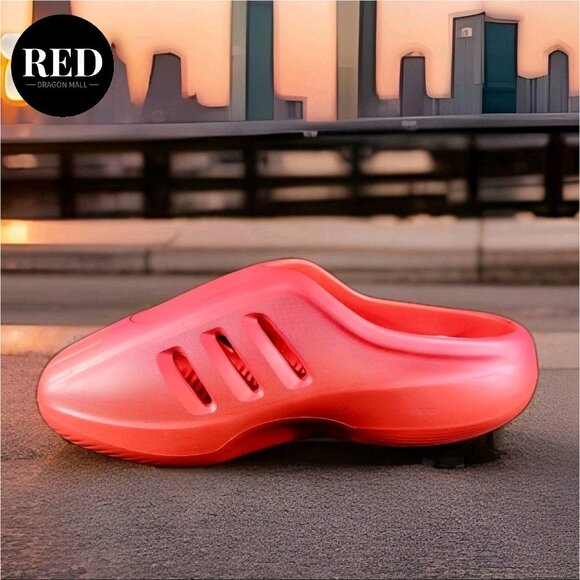 Adidas Originals adiFOM IIInfinity Mule Scarlet Red Slides JI4552 - Men\'s Sz 12 main image 5